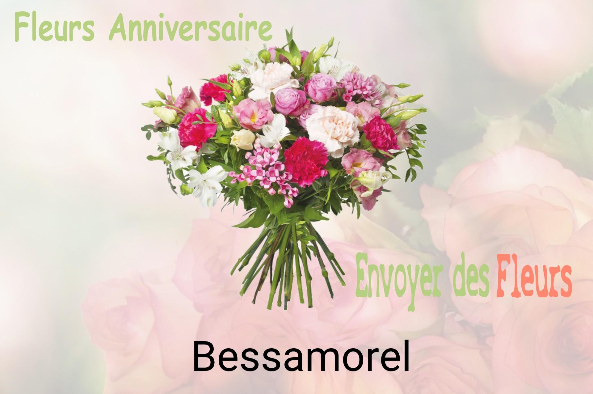 Bouquet de fleurs d’anniversaire livré à Bessamorel