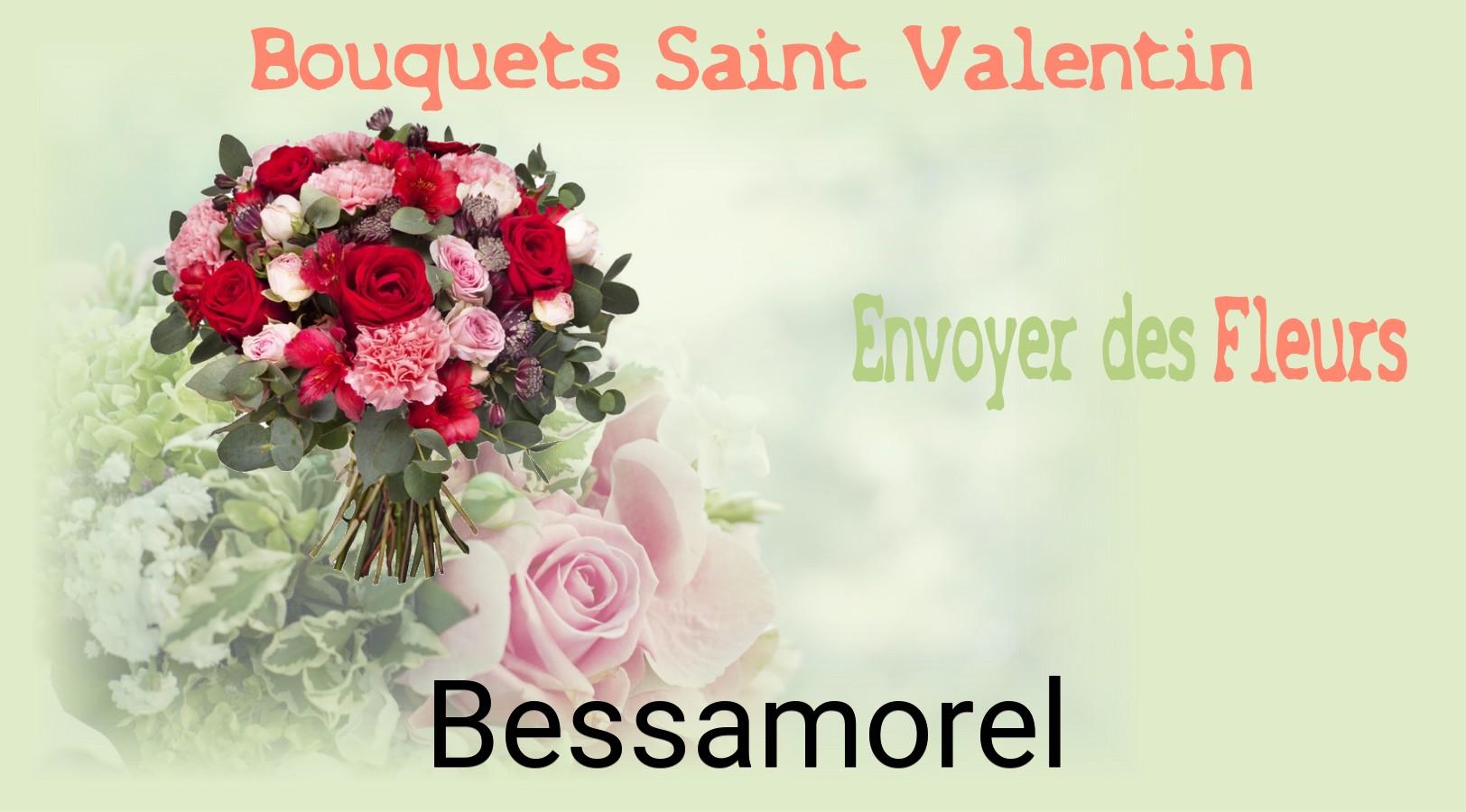 Roses de Saint-Valentin livrées à Bessamorel